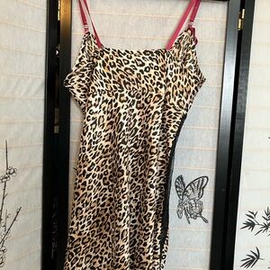 Cacique Seriously Sexy Leopard and Lace nightie